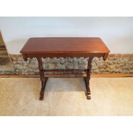 Viktorianischer antiker Beistelltisch Mahagoni englisch ca 1880