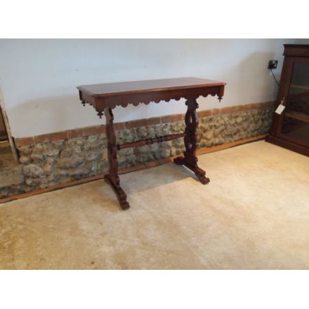 Viktorianischer antiker Beistelltisch Mahagoni englisch ca 1880