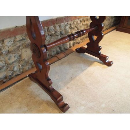 Viktorianischer antiker Beistelltisch Mahagoni englisch ca 1880