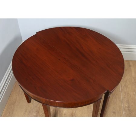 Antike georgianische Mahagoni Beistelltische englisch ca 1790