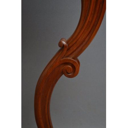 Viktorianischer Mahagoni Beistelltisch Konsolentisch antik 1860