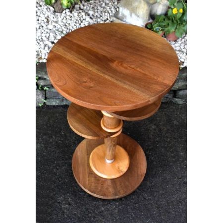 Französischer Art Deco Beistelltisch Nussbaum antik 1930