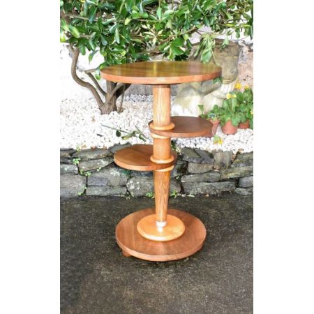 Französischer Art Deco Beistelltisch Nussbaum antik 1930