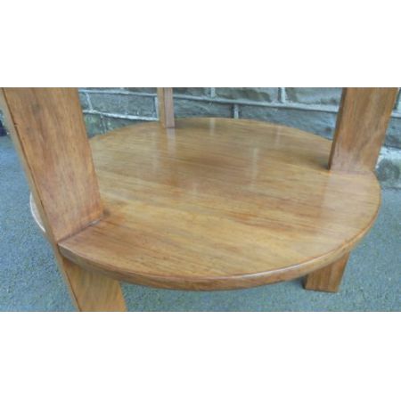 Englischer Art Deco Nussbaum Sofatisch original antik ca 1930