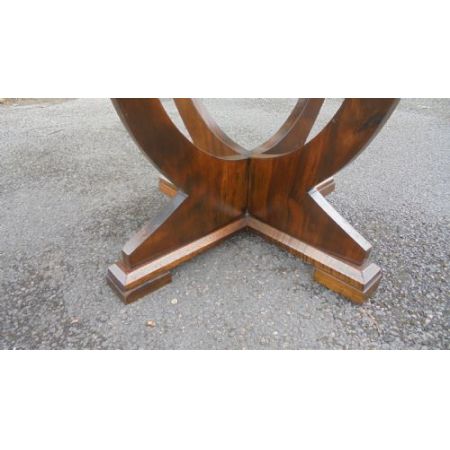 Antiker Art Deco Nussbaum Kaffeetisch original englisch ca 1930