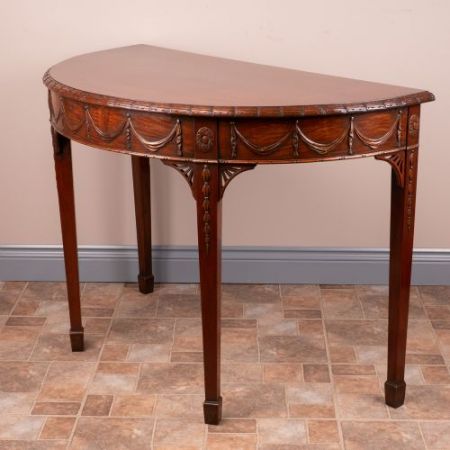 Antiker Mahagoni Beistelltisch Konsolentisch englisch ca 1900