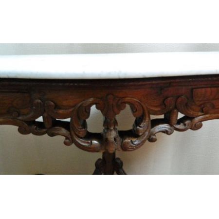 Antiker britischer Beistelltisch Eiche Konsolentisch ca 1890