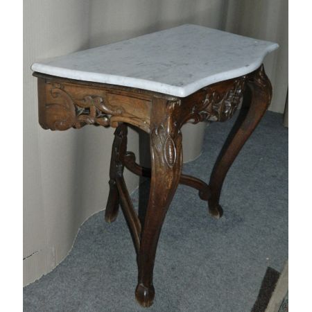 Antiker britischer Beistelltisch Eiche Konsolentisch ca 1890