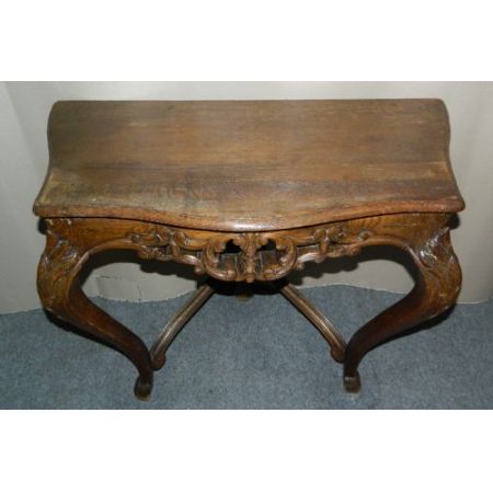 Antiker britischer Beistelltisch Eiche Konsolentisch ca 1890