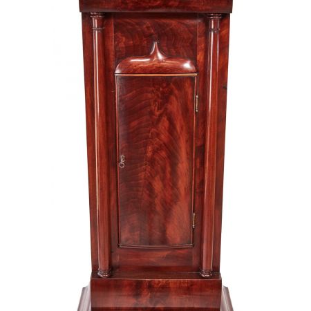 Antike Englische Mahagoni Standuhr ca. 19. Jh.