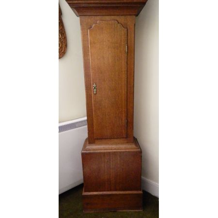 Antike Englische Eichen Standuhr ca. 1820