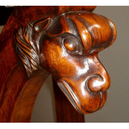 Antike italienische Beistelltische Konsolentische Massivholz ca 1800