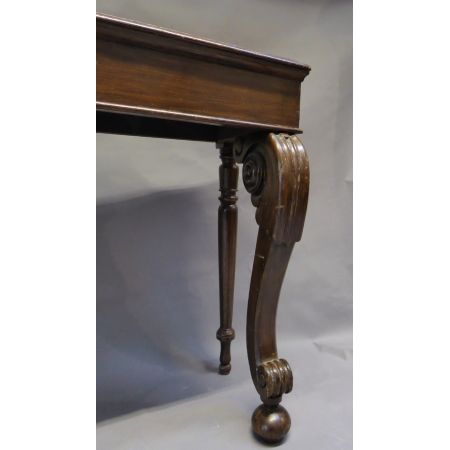 Antiker viktorianischer Kiefern Konsolentisch Beistelltisch Weichholz ca 1850