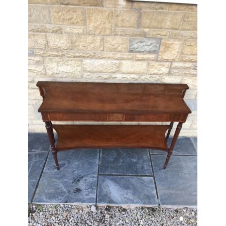 Georgianischer Mahagoni Beistelltisch Konsolentisch antik englisch ca 1920