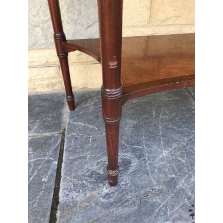Georgianischer Mahagoni Beistelltisch Konsolentisch antik englisch ca 1920