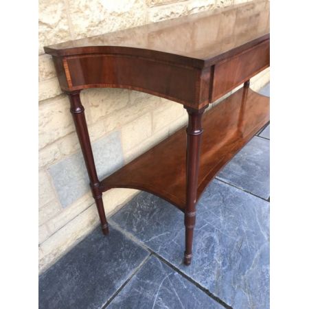 Georgianischer Mahagoni Beistelltisch Konsolentisch antik englisch ca 1920