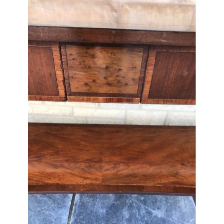 Georgianischer Mahagoni Beistelltisch Konsolentisch antik englisch ca 1920