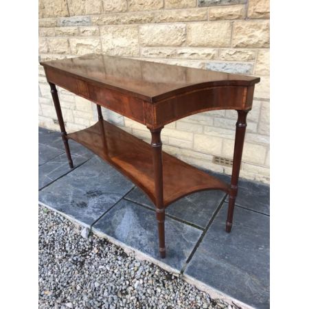 Georgianischer Mahagoni Beistelltisch Konsolentisch antik englisch ca 1920