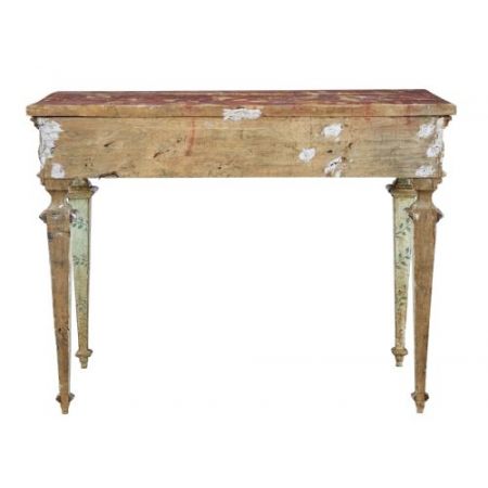 Antike original italienische Konsolentische Massivholz Beistelltische ca 1880