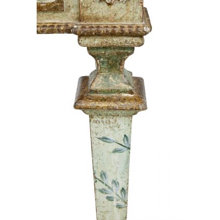 Antike original italienische Konsolentische Massivholz Beistelltische ca 1880