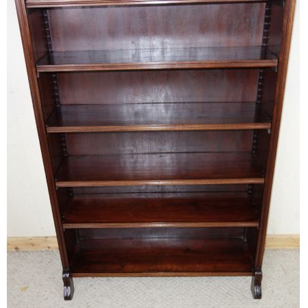 Antikes britisches Mahagoni Bücherregal ca 1910