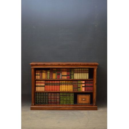 Antikes englisches Bücherregal Mahagoni ca 1830