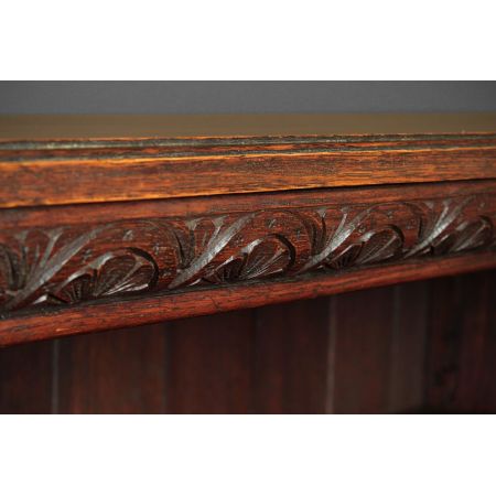 Antikes britisches Eichen Bücherregal englisch ca 1890