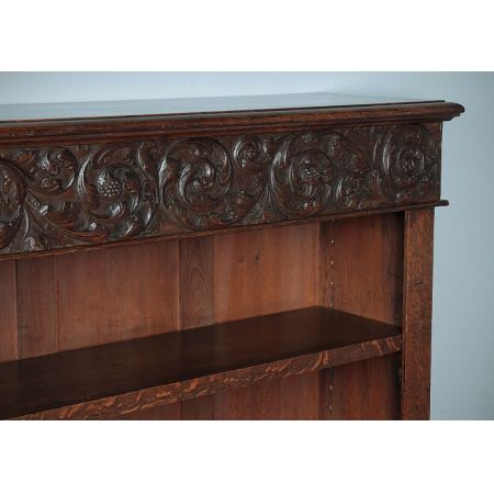 Antikes englische Bücherregal Eiche ca 1880