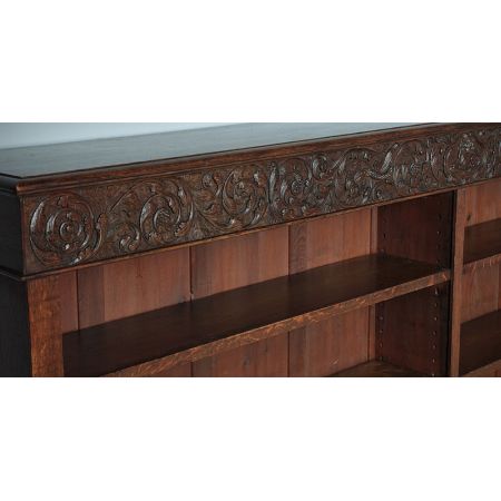 Antikes englische Bücherregal Eiche ca 1880