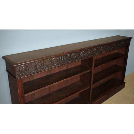 Antikes englische Bücherregal Eiche ca 1880