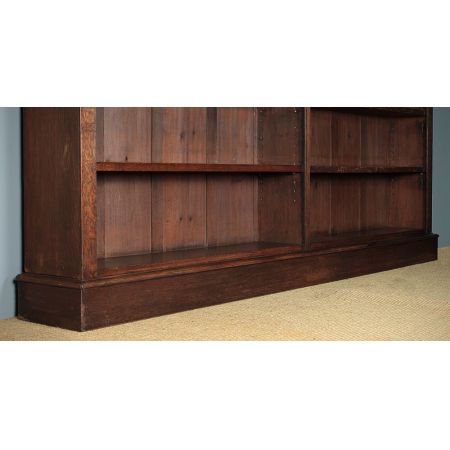 Antikes englische Bücherregal Eiche ca 1880