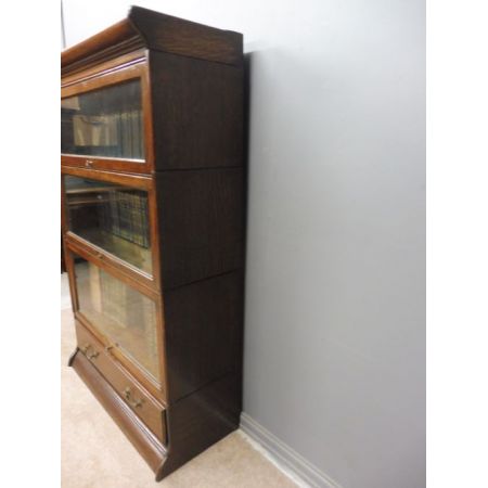 Englisches Eichen Bücherregal original antik ca 1910