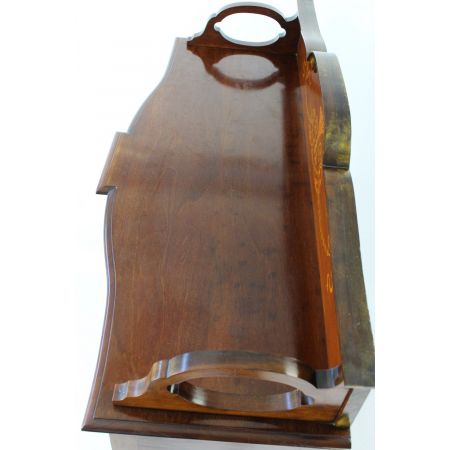 Edwardianischer Arts & Crafts Mahagoni Bücherschrank Vitrine antik ca 1890