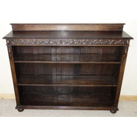 Antikes englisches Eichen Bücherregal ca 1920