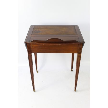 Edwardianischer Mahagoni Damen Schreibtisch original antik ca 1890