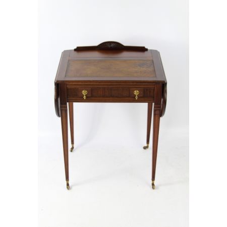 Edwardianischer Mahagoni Damen Schreibtisch original antik ca 1890