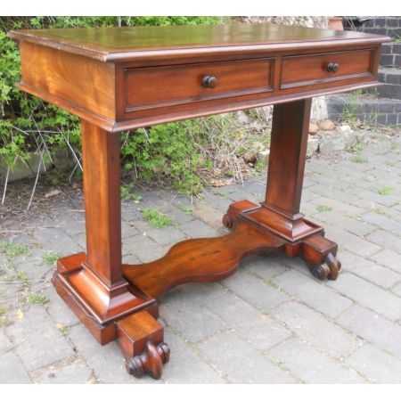 Viktorianischer antiker Mahagoni Damen Schreibtisch Ladies Desk ca 1850