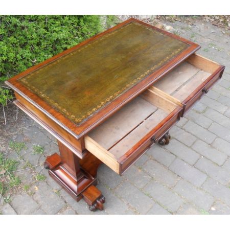 Viktorianischer antiker Mahagoni Damen Schreibtisch Ladies Desk ca 1850