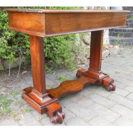 Viktorianischer antiker Mahagoni Damen Schreibtisch Ladies Desk ca 1850