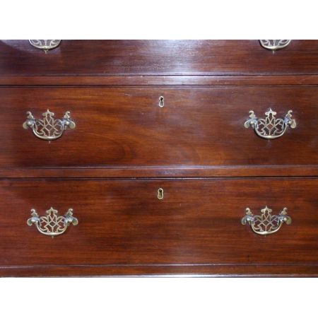 Britische antike Mahagoni Kommode ca 1800