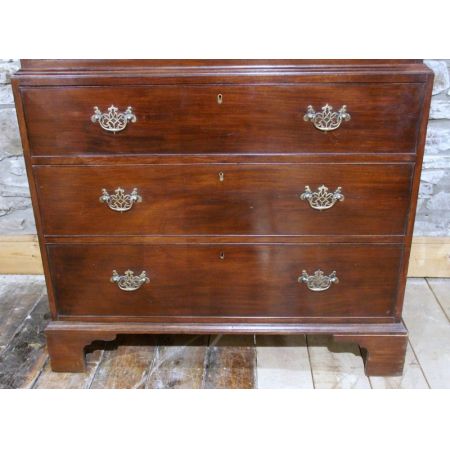 Britische antike Mahagoni Kommode ca 1800