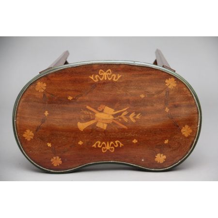 Antiker edwardianischer Beistelltisch Mahagoni britisch ca 1890