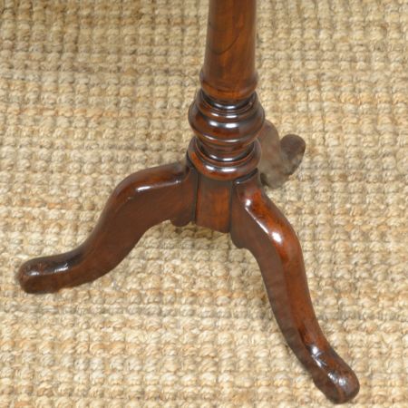 Viktorianischer englischer Mahagoni Beistelltisch original antik ca 1880