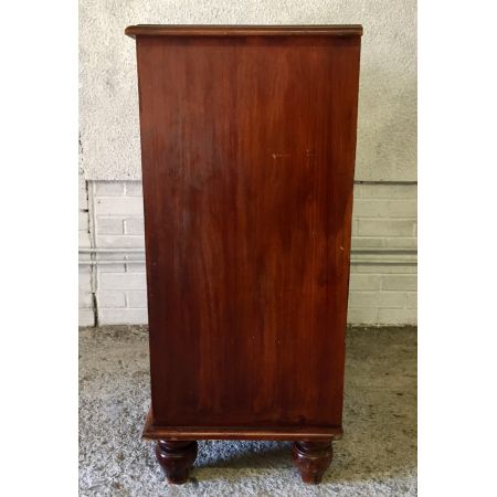 Viktorianische antike Kiefern Kommode lackiert ca 1850