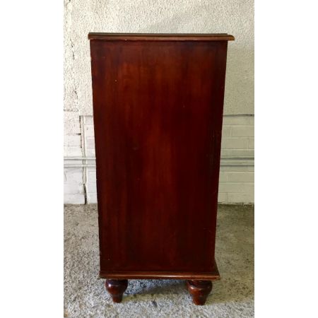 Viktorianische antike Kiefern Kommode lackiert ca 1850