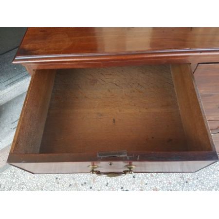 Georgianische antike Nussbaum Kommode englisch ca 1760