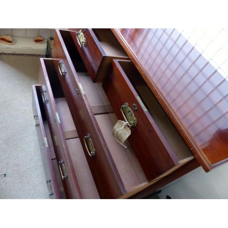 Edwardianische Kommode Mahagoni antik englisch ca 1890