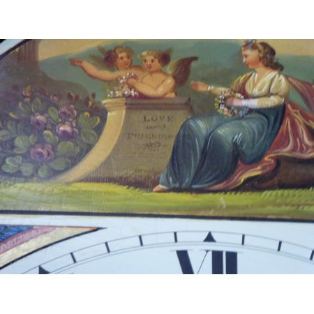 Antike Englische Standuhr von Charles Denham ca. 19. JH.