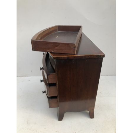 Englische Antike Minatur Lehrlings Kiefern Kommode ca. 19. Jh.