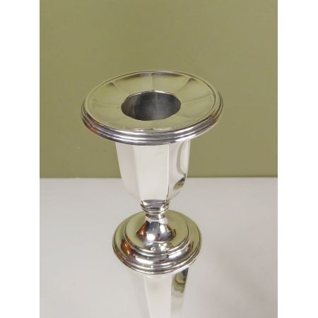 Antike englische Kerzenhalter Silber Echtsilber ca 1923